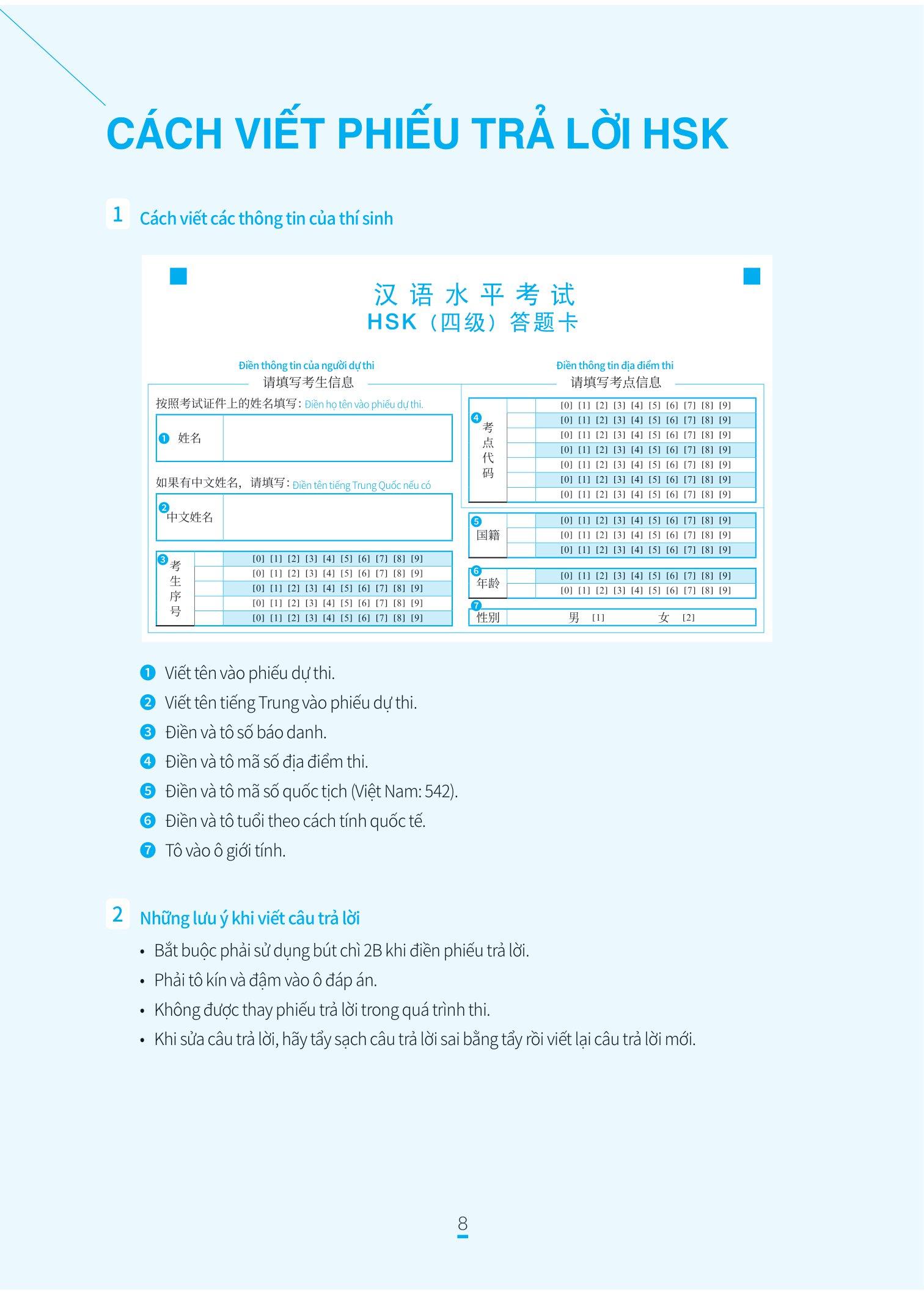 Chinh Phục Đề Thi HSK 4 (Kèm Giải Thích Ngữ Pháp Chi Tiết)