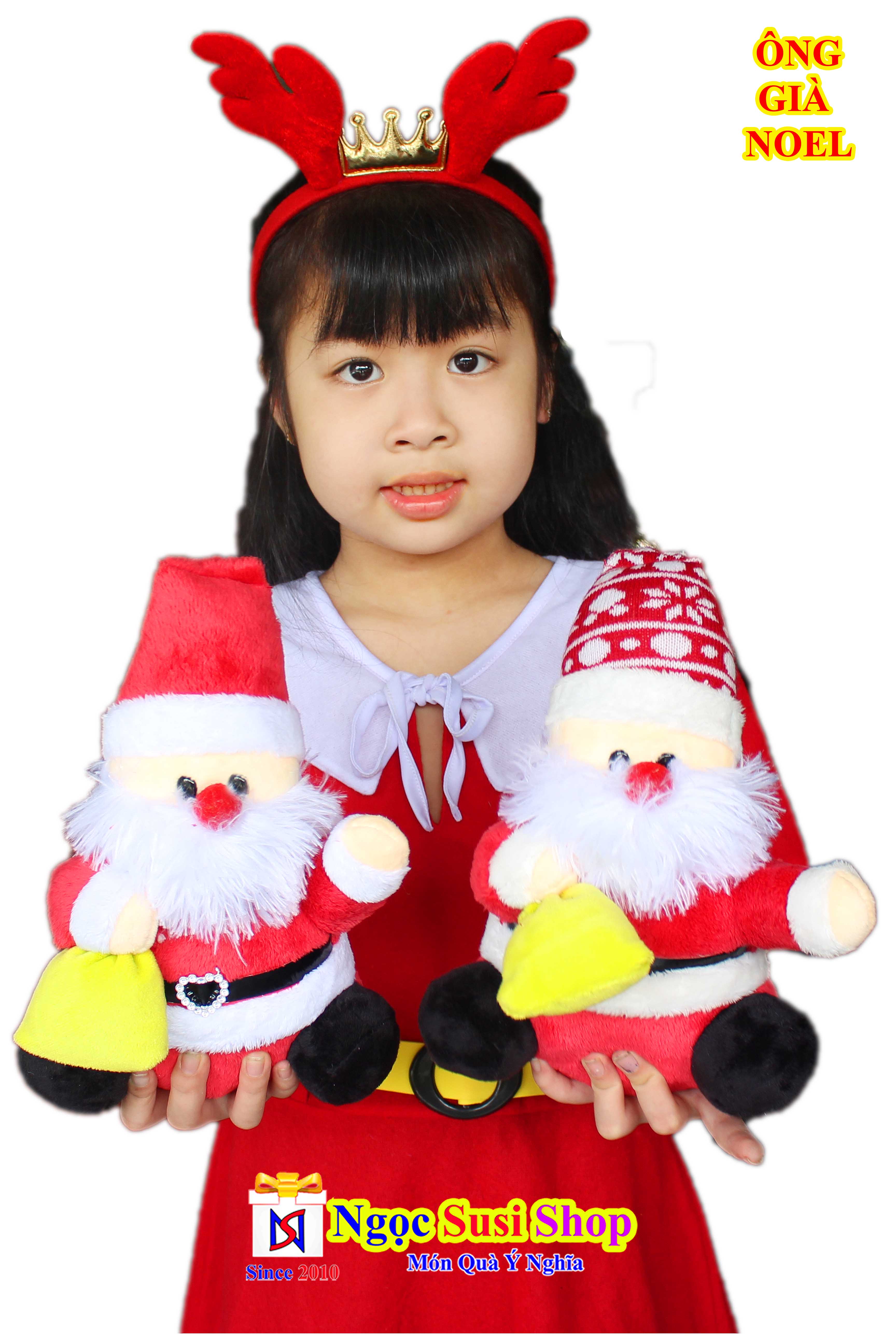 [NHƯ ẢNH] GẤU BÔNG ÔNG GIÀ NOEL SIÊU ĐẸP [ CỰC MỊN