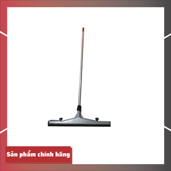 Cây gạt nước sàn nhà Klenco cán dài 1,42m, khung nhựa lưỡi mút cao su kép 55cm (thay thế được lưỡi), nhập khẩu chính hãng Klenco - Italia