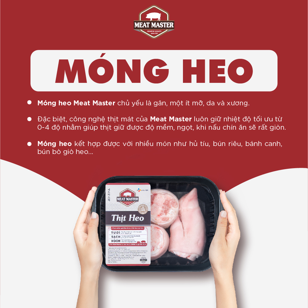Móng heo Meat Master - Giao nhanh
