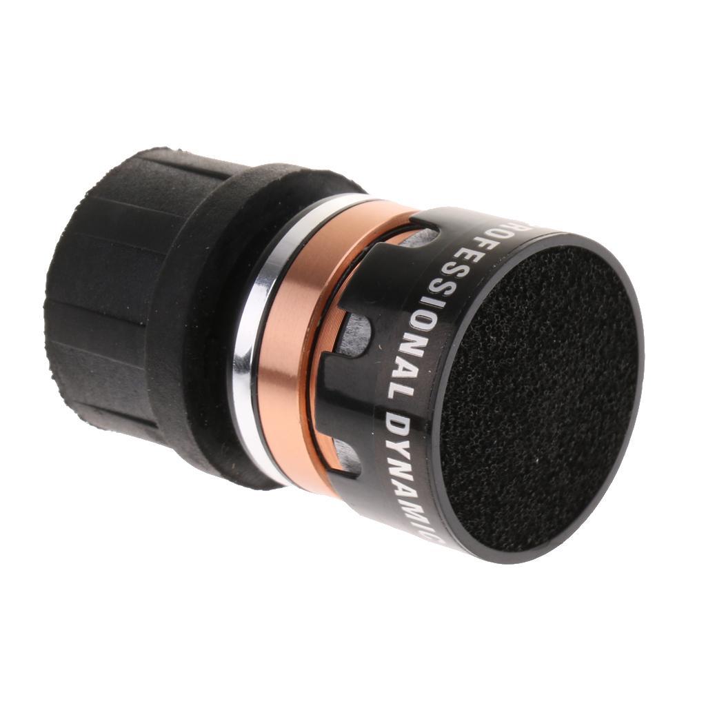 3x Plastic Dynamic MIC Cartridge Capsule DIY for Wired