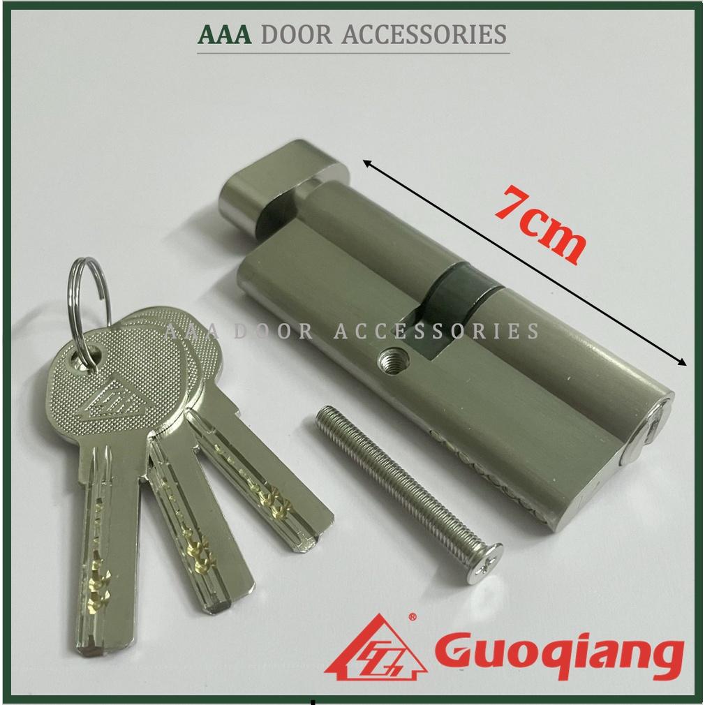 Lõi ruột khoá cửa nhựa lõi thép dài 7cm