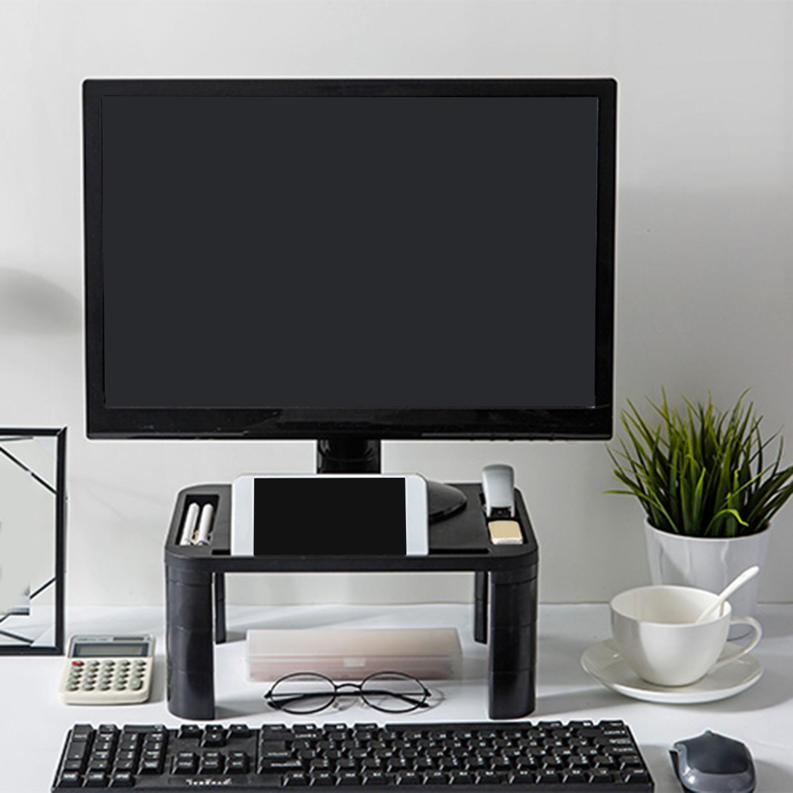 Monitor Stand Riser Holder with Phone Stand and Pen Slot for Laptop Home