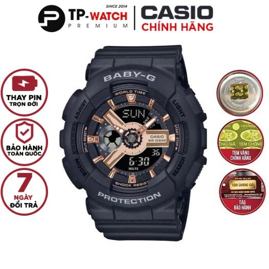 Đồng Hồ Nữ Dây Nhựa Casio Baby-G BA-110XRG-1A | BA-110XRG-1ADR