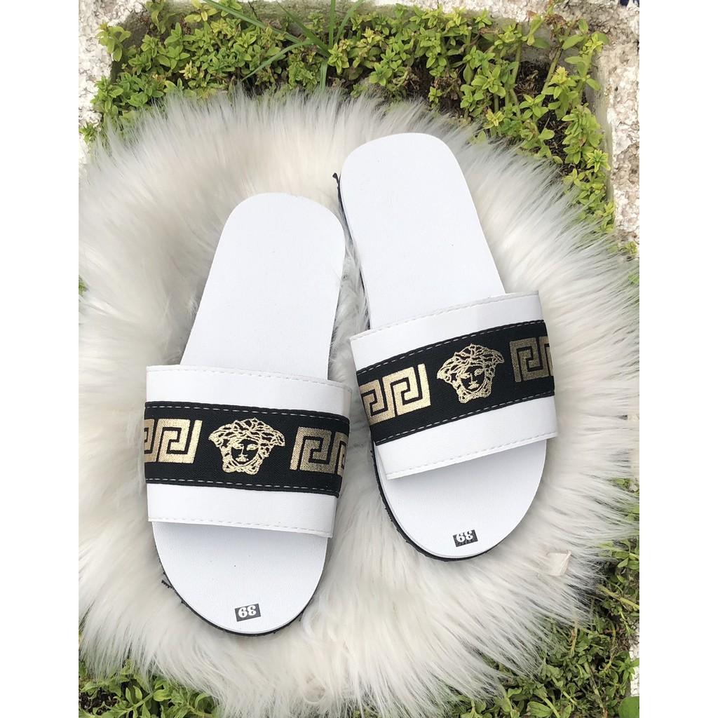 sandal đồng nai dép quai ngang nam nữ ( đế trắng ) size từ 34 nữ đến 43 nam