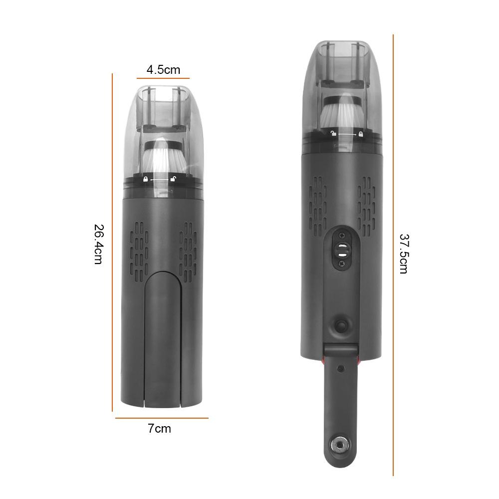 Máy hút bụi cầm tay không dây 75W cho xe hơi