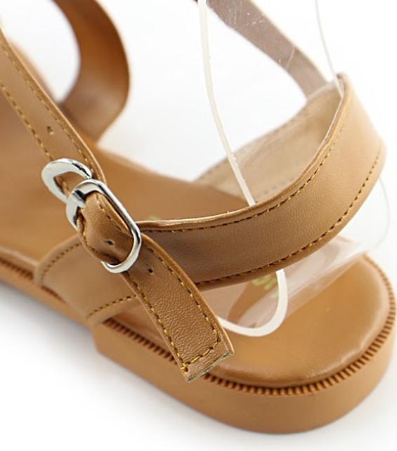 Giày Sandal Nữ Đế Bệt Quai Kép Classic