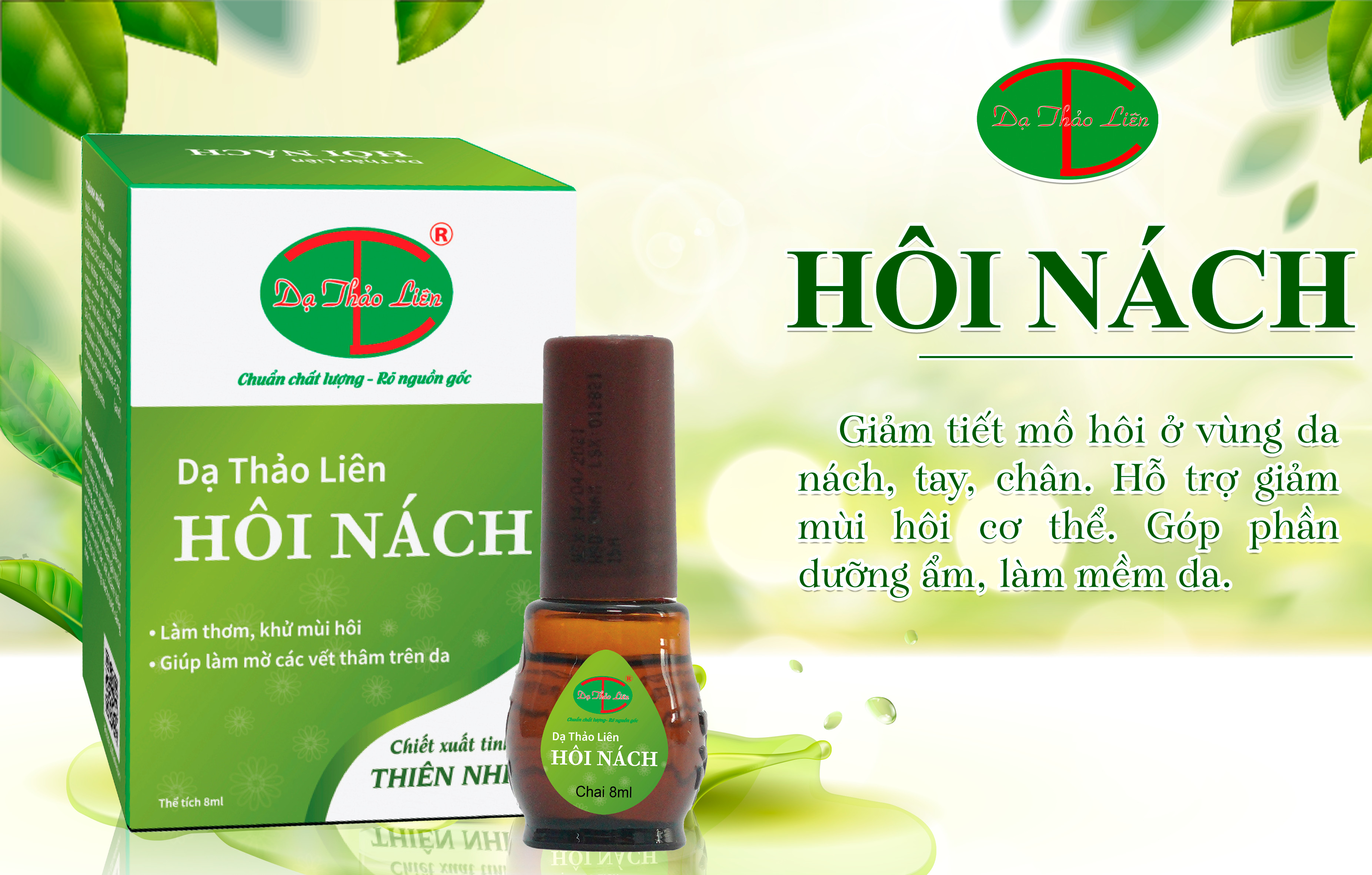 Serum Hôi Nách Dạ Thảo Liên 8ml