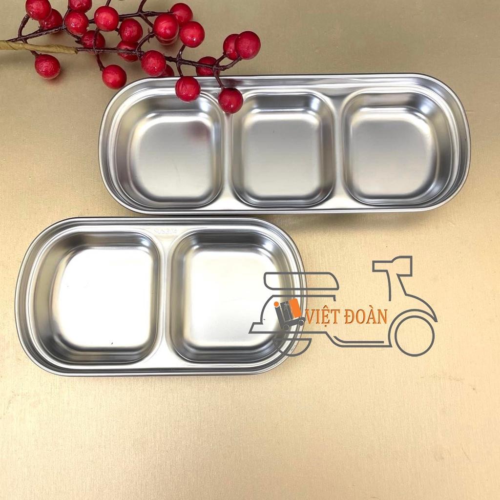 CHÉN - DĨA - KHAY đựng NƯỚC CHẤM, GIA VỊ- Thiết kế 2 ngăn, 3 ngăn tiện ích và sang trọng