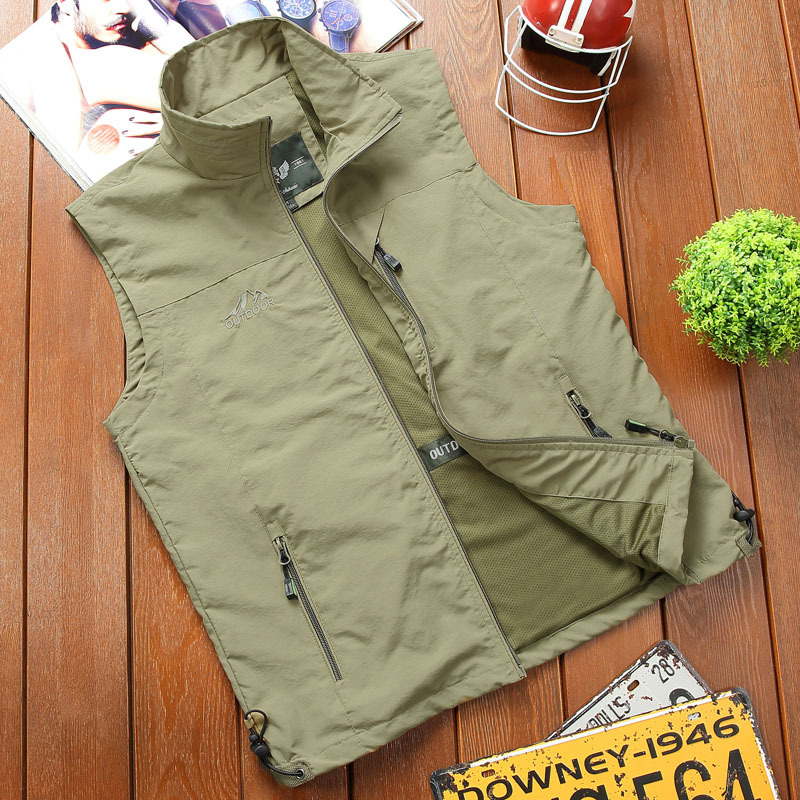 Áo gile nam ARM-920 màu đen