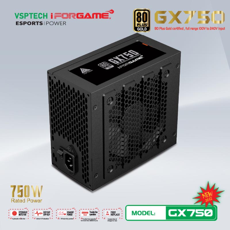 VSPTECH GX750 (750W/ Full Modular)