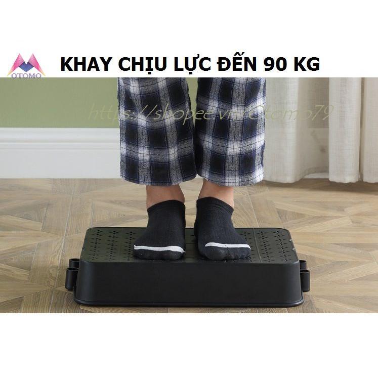 Kệ Bỉm Sữa 3 Tầng Đa Năng, Xe Đẩy Spa Chất Liệu Thép Sơn Tĩnh Điện