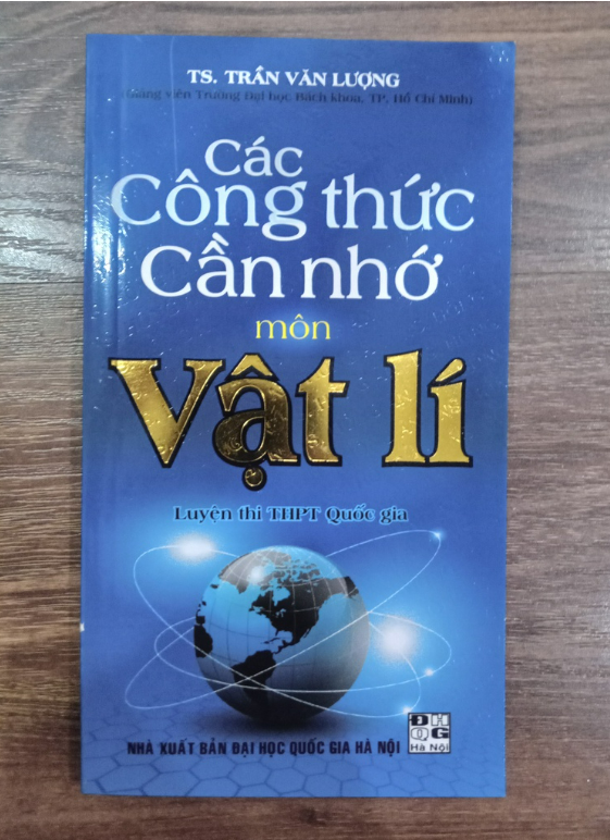 Sách - Các Công Thức Cần Nhớ Môn Vật Lí