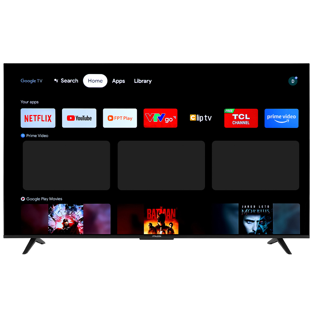 Google Tivi iFFALCON 4K 55 inch 55U62 - Model 2022