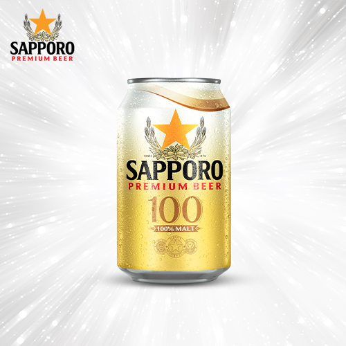 Hình ảnh Combo 03 thùng Sapporo Premium Bia 1OO - 24 lon 330ml