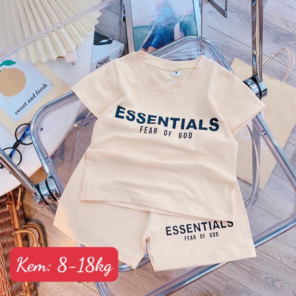 Bộ cộc tay bé trai chất liệu cotton siêu mát