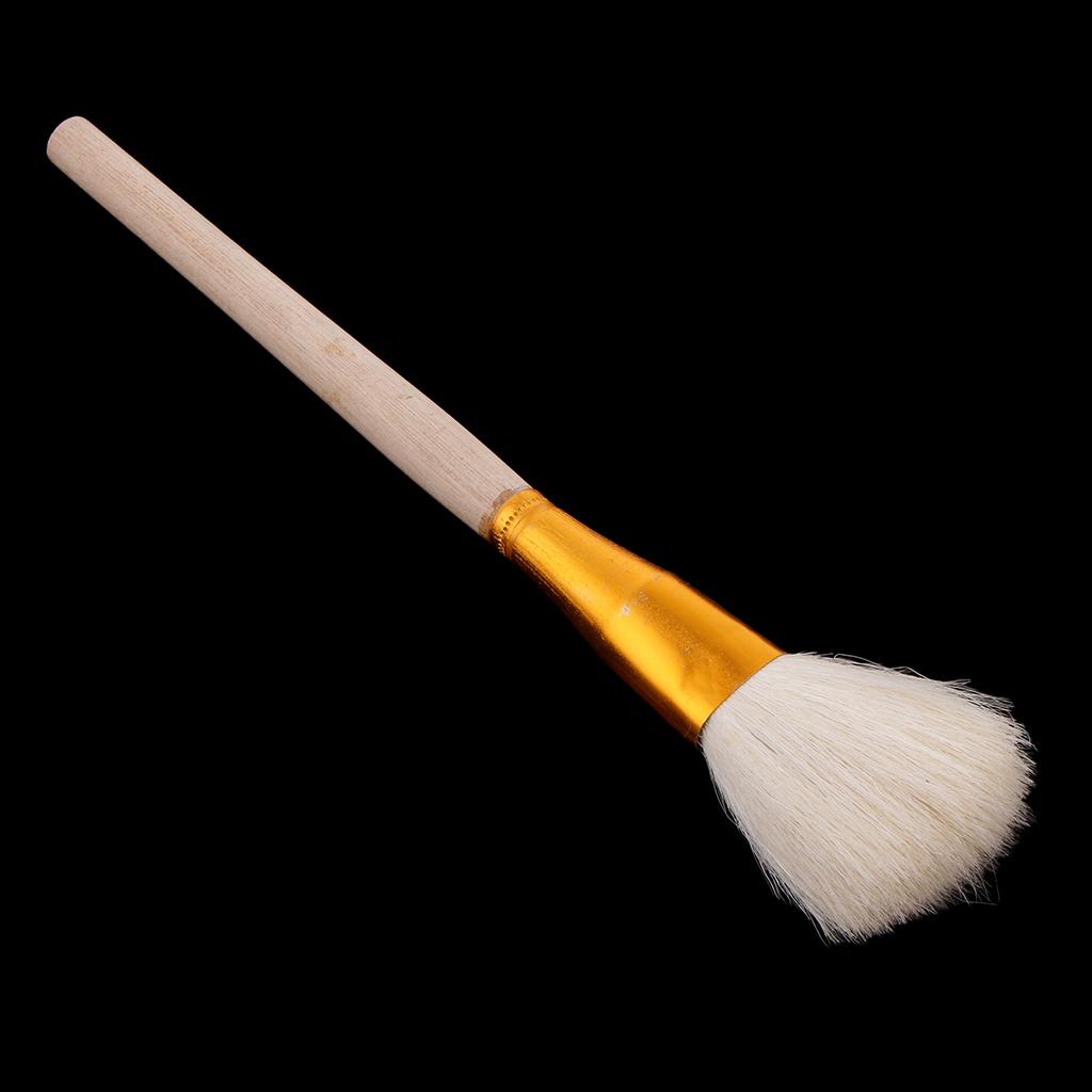 Pottery & Clay Sculpting Tools,Wooden Bid Head Brush for DIY Modeling Clay Ceramic Pottery Cleaning Tool