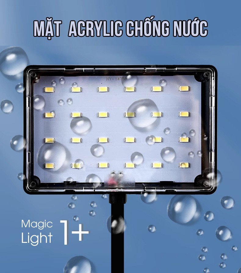 Đèn Led kẹp thanh bể cá cảnh Magic Light 1+