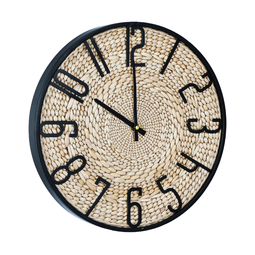 Đồng Hồ Treo Tường Cornnie 16&quot; Natural |Index Living Mall | Nội thất Thái Lan