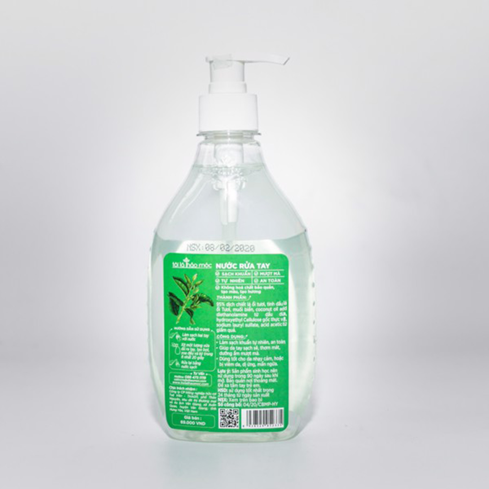 Nước rửa tay lá ổi Tôi Là Thảo Mộc 450ml