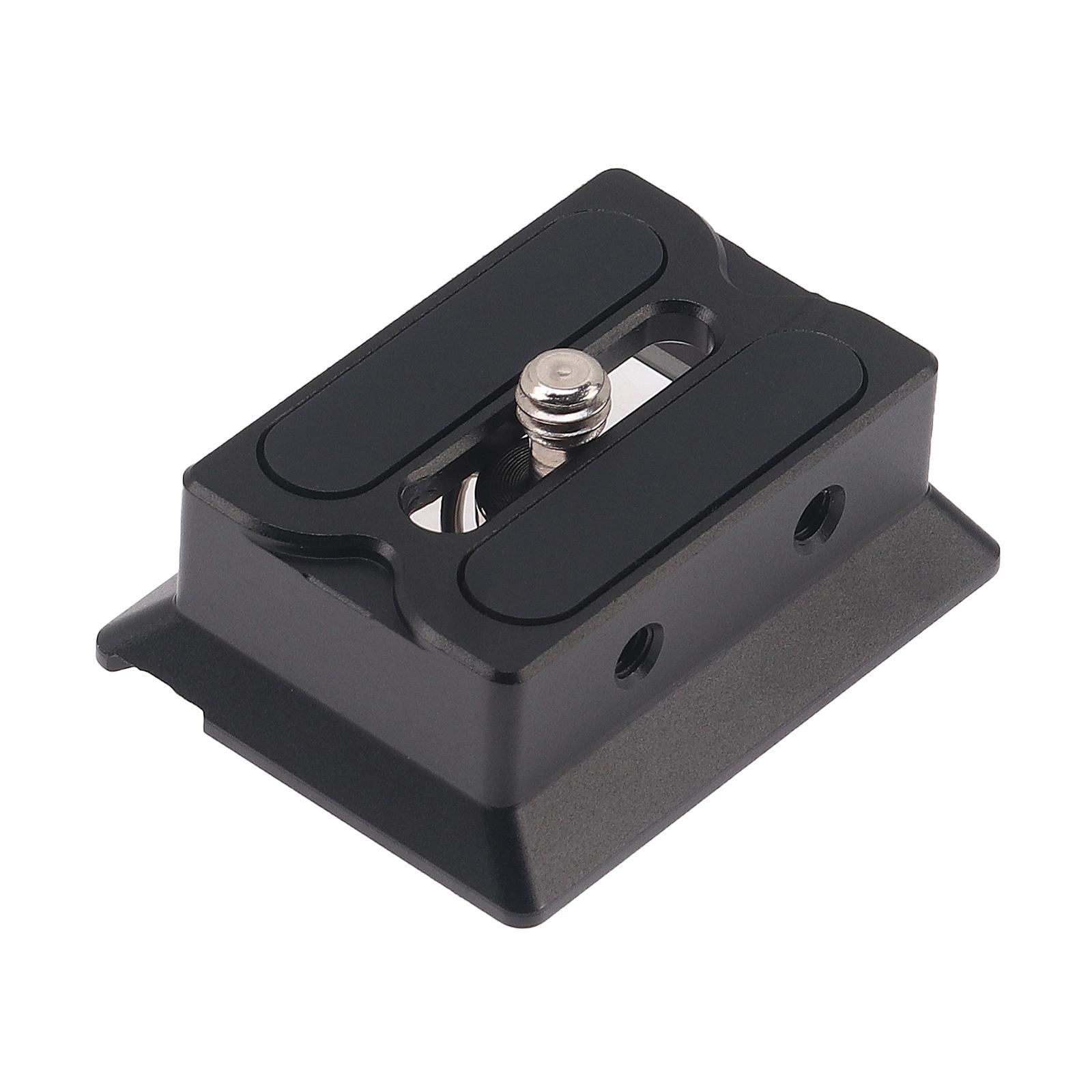 Quick Release Plate Adapter Aluminum Alloy Connect Clamp for DSLR Camera