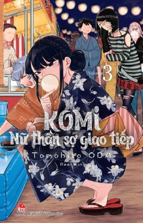 Sách - Komi - Nữ thần sợ giao tiếp - Tập 3