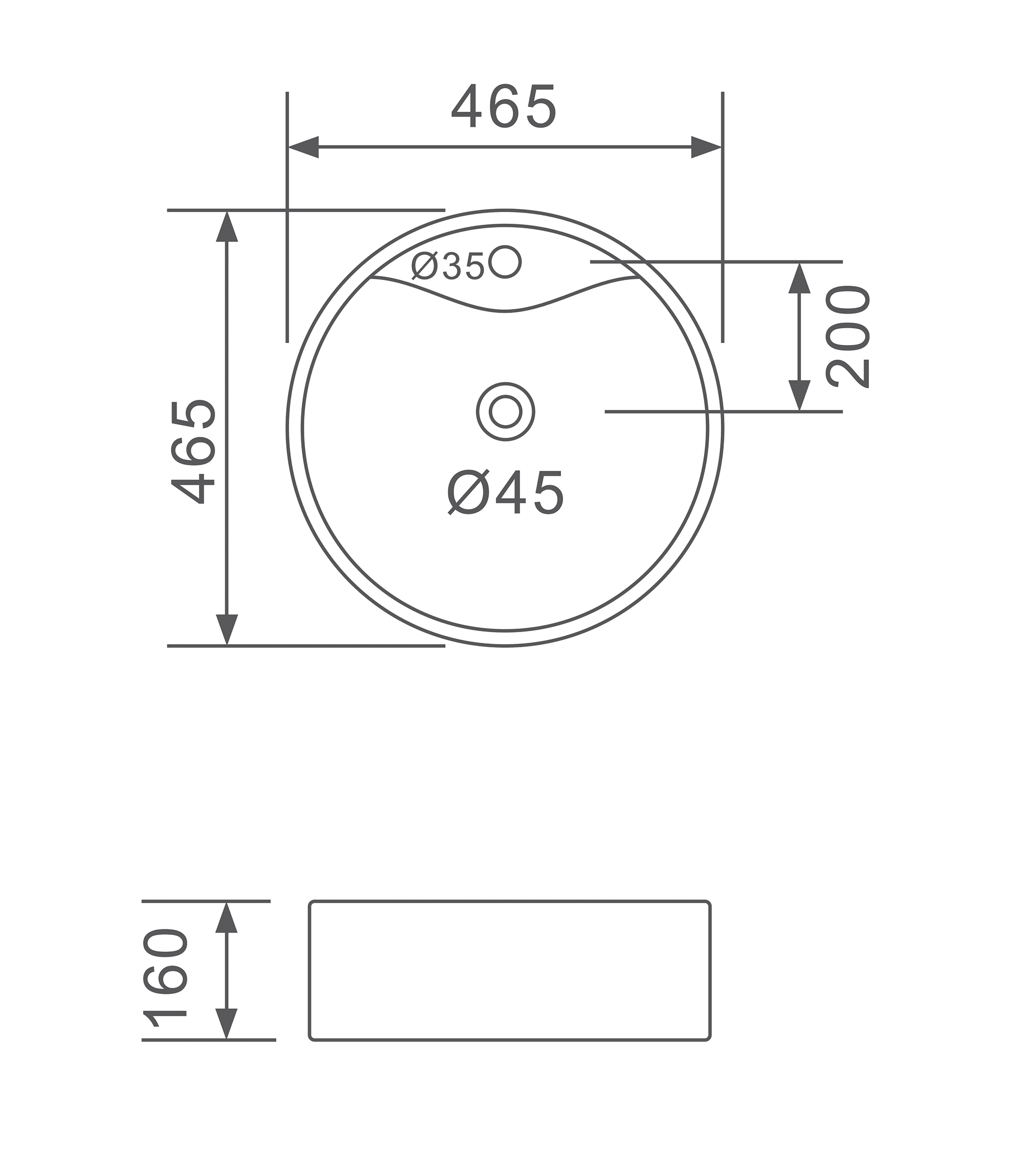 Chậu lavabo GT107