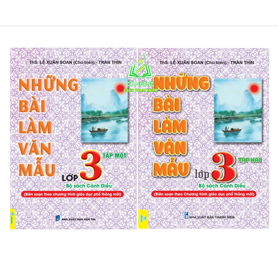 Sách - Những Bài Làm Văn Mẫu Lớp 3 Tập hai - Biên Soạn Theo Chương Trình GDPT Mới - Cánh Diều
