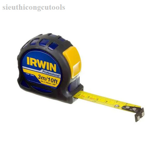 Thước cuộn thép bọc cao su 3Mx16mm Irwin T13949