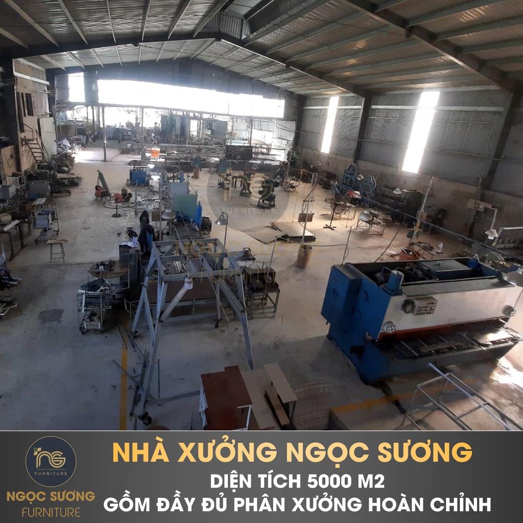 Kệ bếp lò vi sóng có rổ KE01 Ngọc Sương dài 89cm x rộng 40cm x cao 124cm