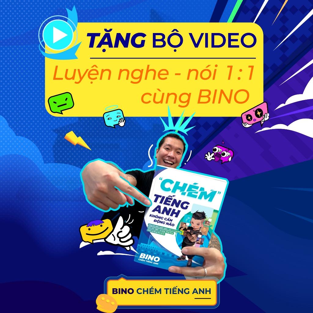 Hình ảnh Chém Tiếng Anh Không Cần Động Não - Bino - Bản Quyền