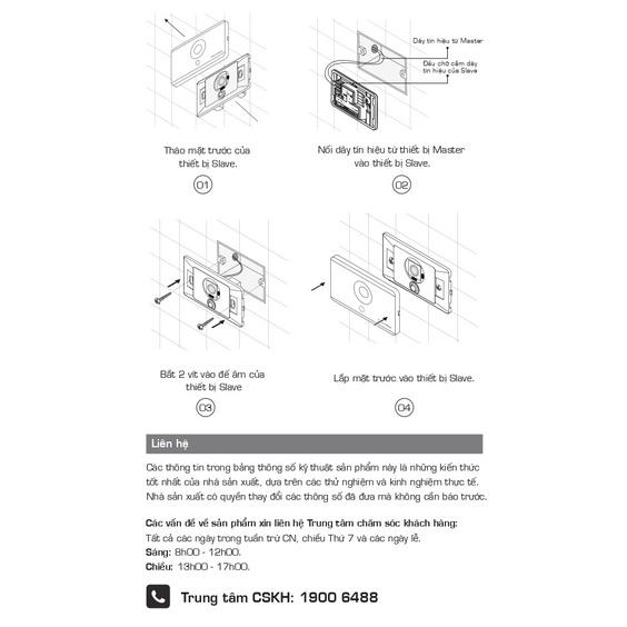 Thiết bị bật tắt đèn cầu thang tự động SH-D4- BKAV