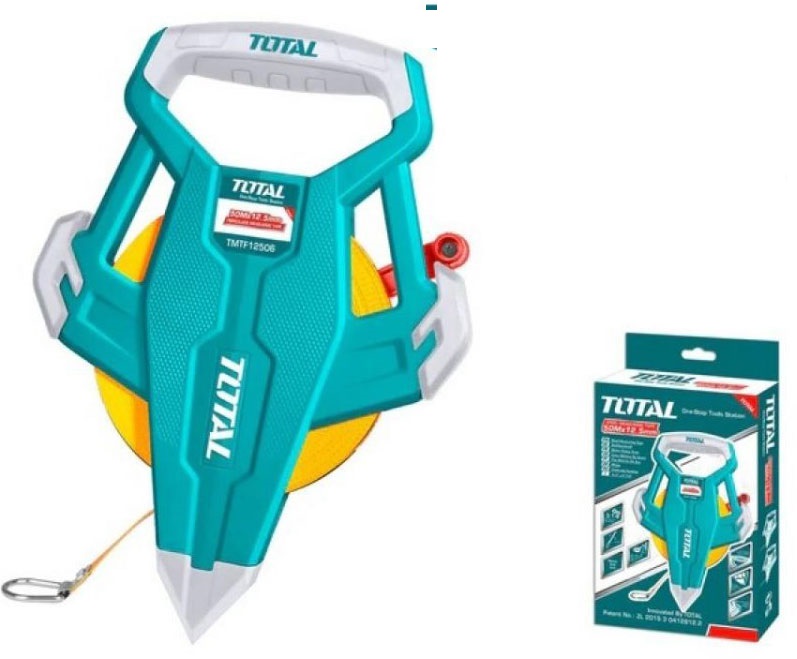 Thước dây sợi thủy tinh 50mx12.5mm total TMTF13506