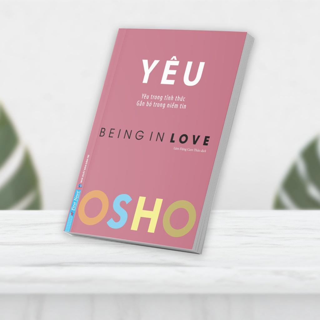 Sách  Combo OSHO Cảm Xúc + OSHO Yêu + OSHO Hiểu - First News - BẢN QUYỀN