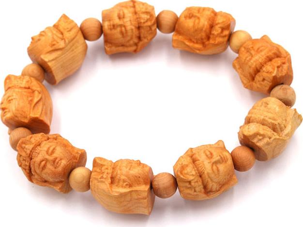 Vòng tay chuỗi hạt Quan âm gỗ Ngọc am