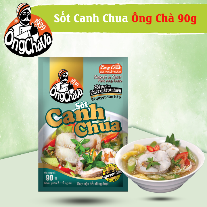 Sốt Canh Chua Ông Chà Và 90g (Sweet &amp; Sour Fish Soup Base)