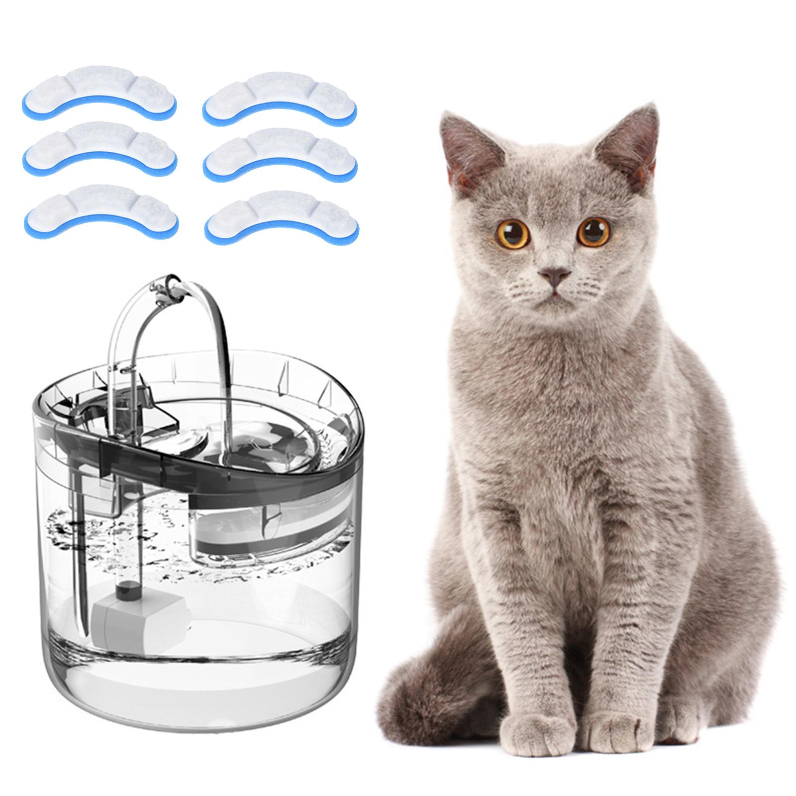 Automatic Cat Water Fountain with Faucet Cat Dog Water Fountain Water Dog Water Dispenser for Pet Healthy Drinking Fountain