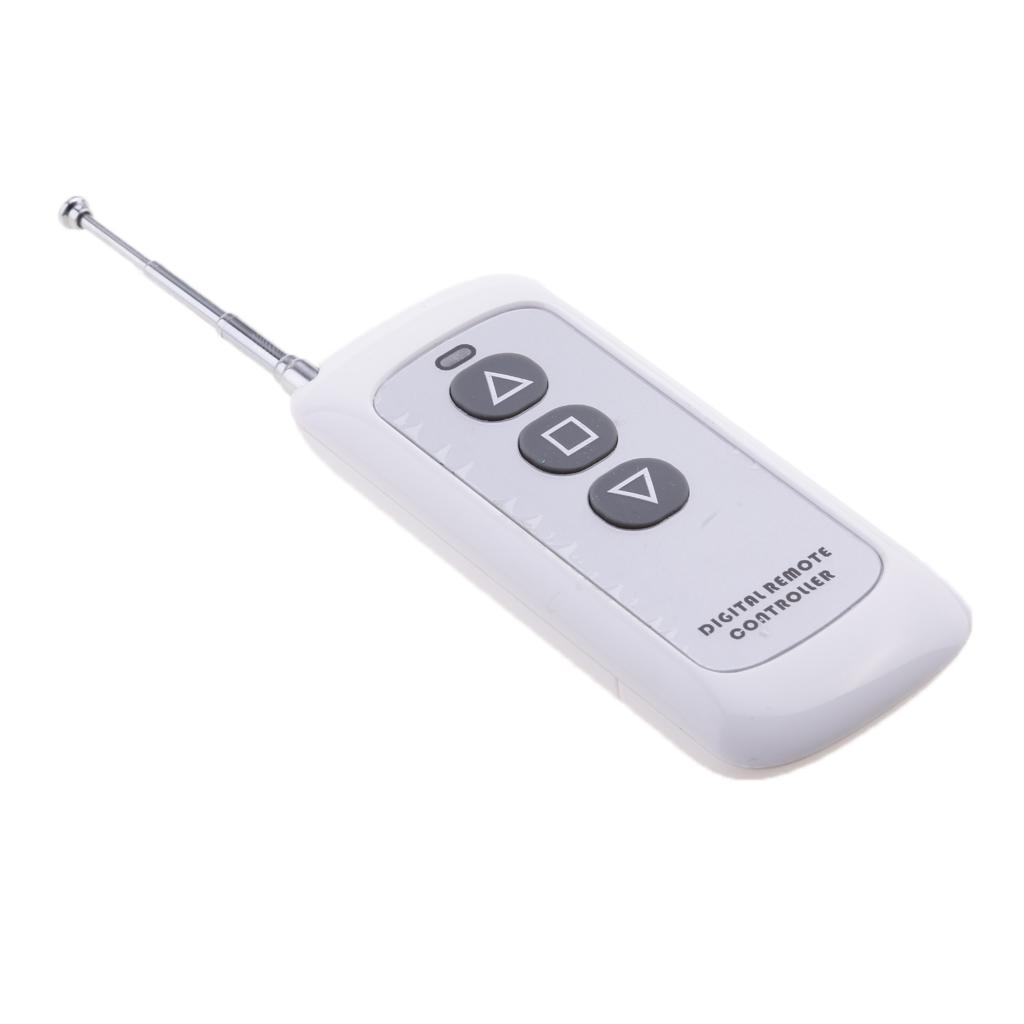 Wireless Remote Control Switch AC220V Relay Receiver & 3 Key Transmitter