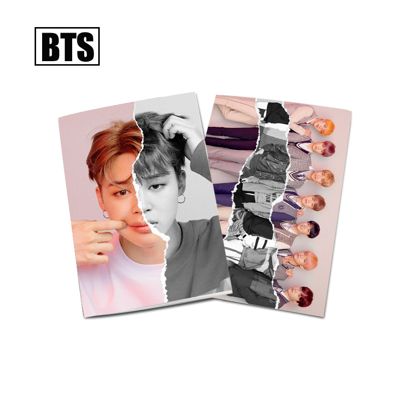 Bộ 10 vở BTS IDOL Notebook A5