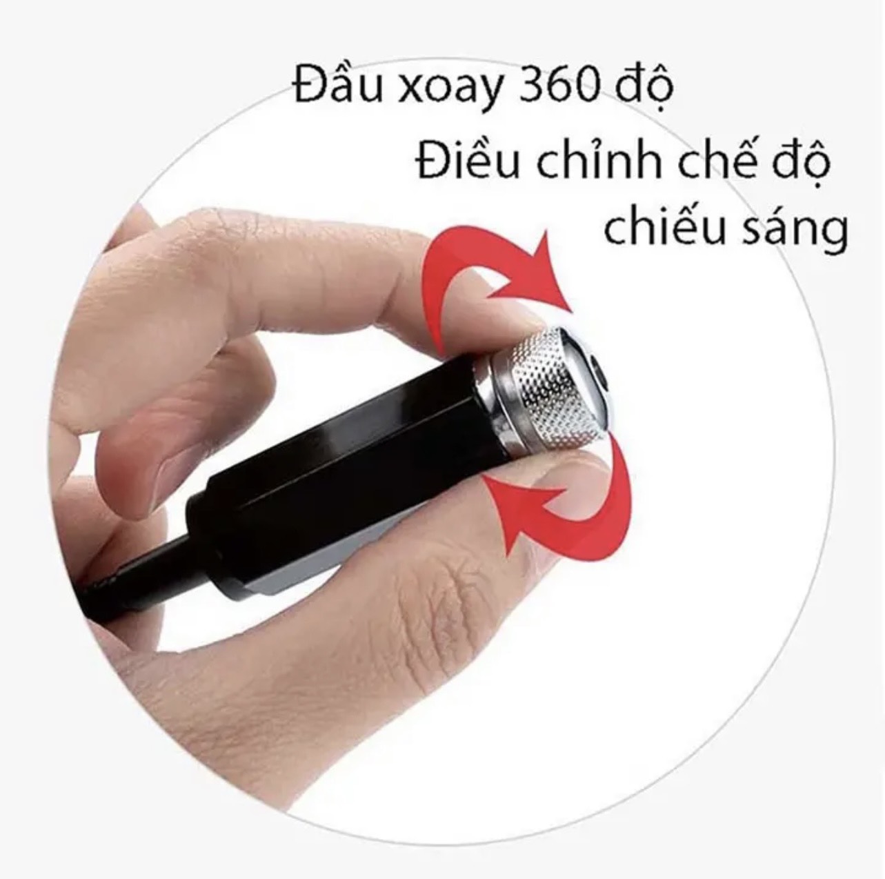 Đèn led chiếu bầu trời sao lấp lánh gắn nóc xe hơi