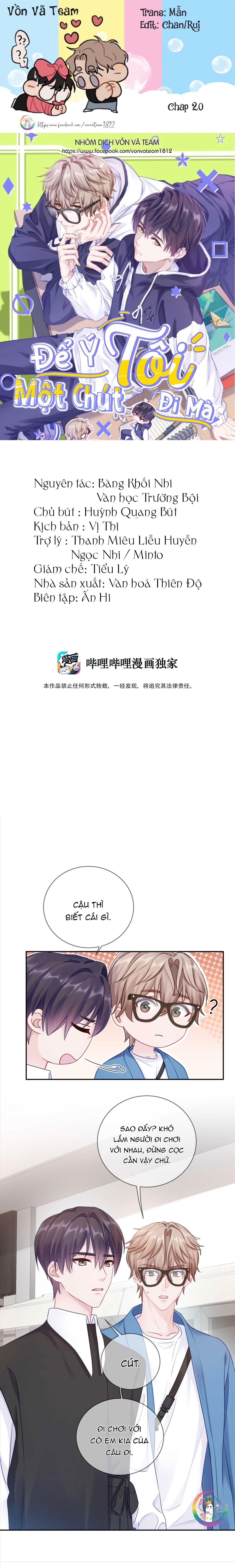 để ý tôi một chút đi mà chapter 20 1