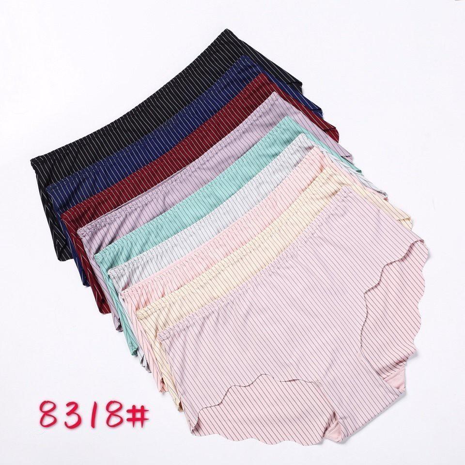 Bộ 10 Quần Lót Thun Lạnh Kẻ Nổi Thời Trang cao cấp 8318