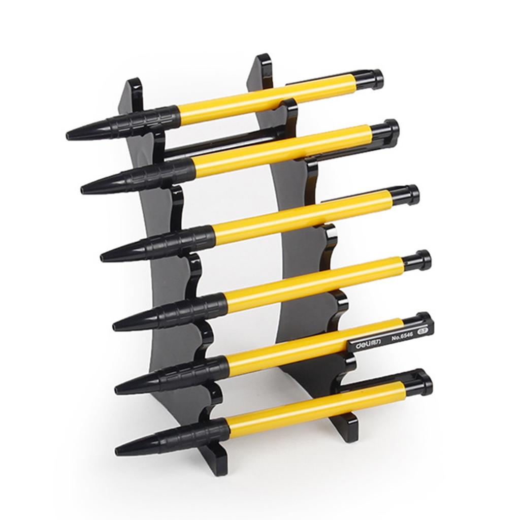 Pen Display Rack Plastic Makeup Brushes Tools Organizer Holder Stand