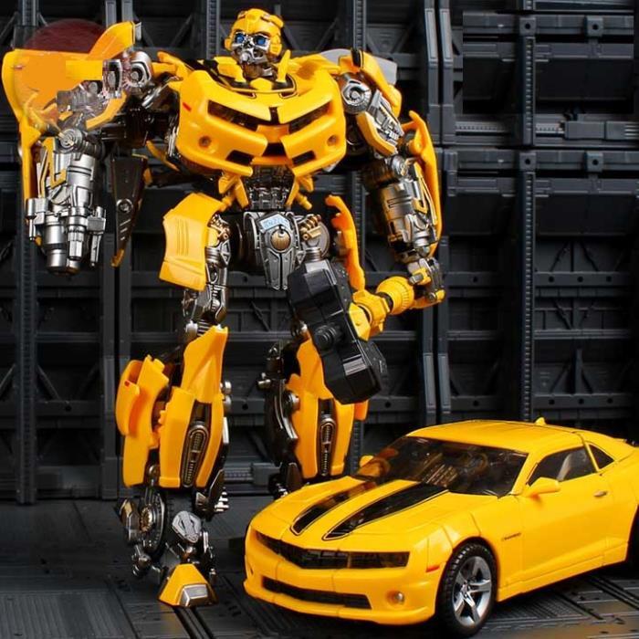 Robot biến hình Bumble Ong cỡ ĐẠI biến hình 2 trong 1 - Robot Tranfomer lắp ráp, xếp hình 8905 CAO 40cm
