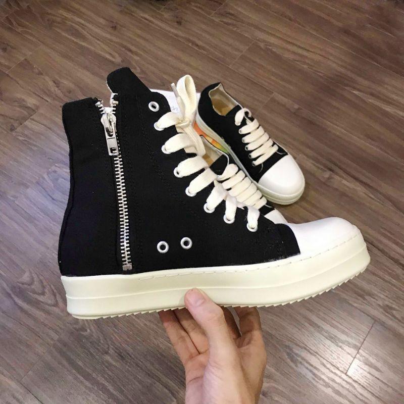 Giày thể thao rick Owens cổ cao full size nam nữ 36-43