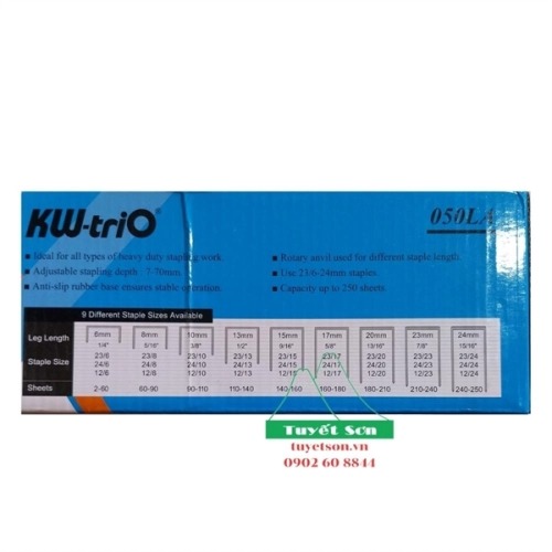 Máy bấm kim 50SA Kw-Trio