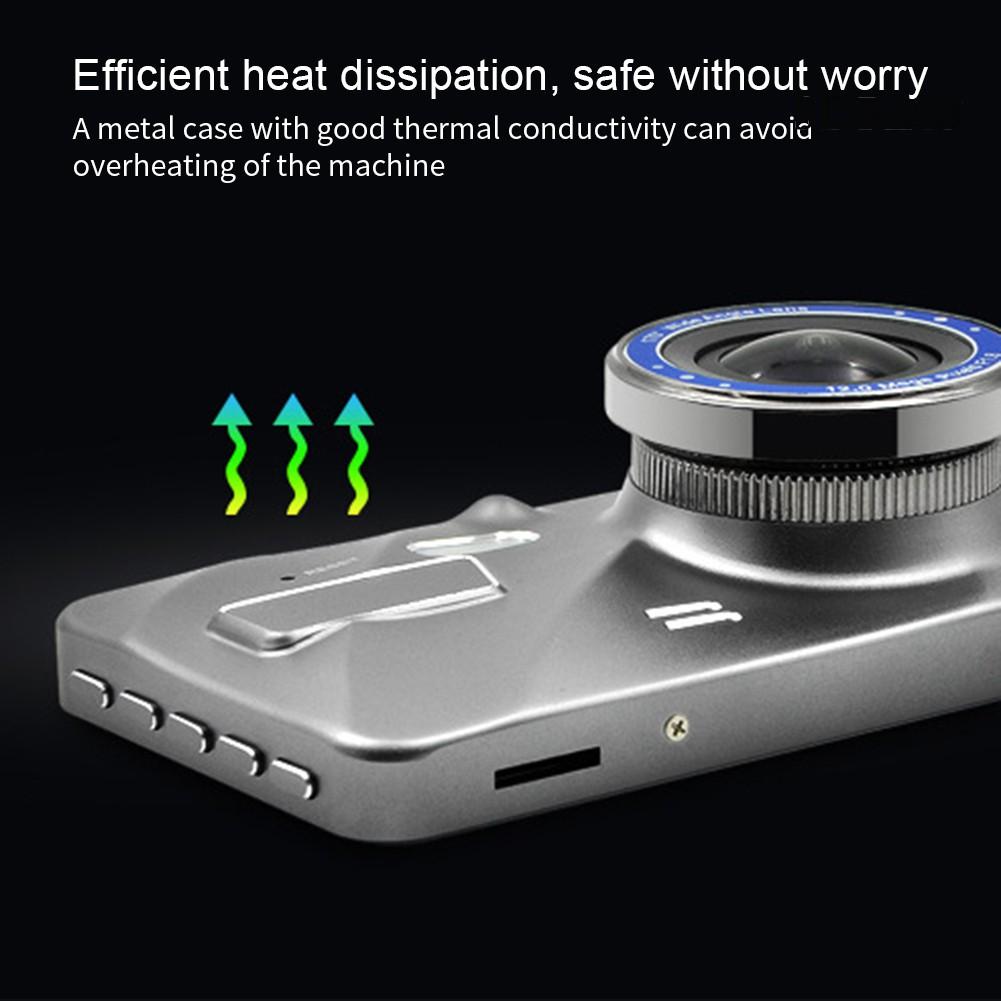 Camera Hành Trình Ống Kính Kép 3.6 Inch Hd 1080p 170 Độ Chuyên Dụng Cho Xe Hơi