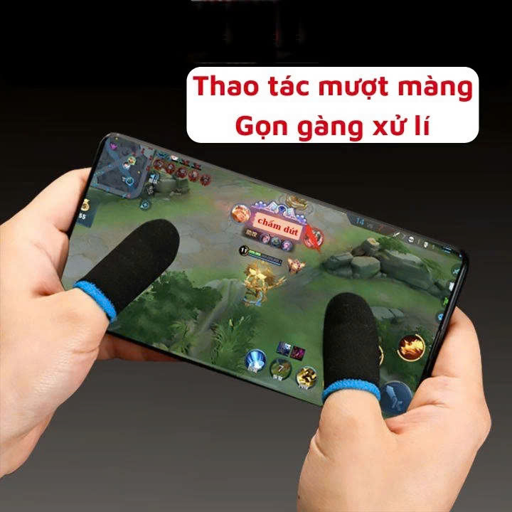COMBO 2 Găng tay chơi game Mobile - Chống mồ hôi tay, tăng độ nhạy cảm ứng