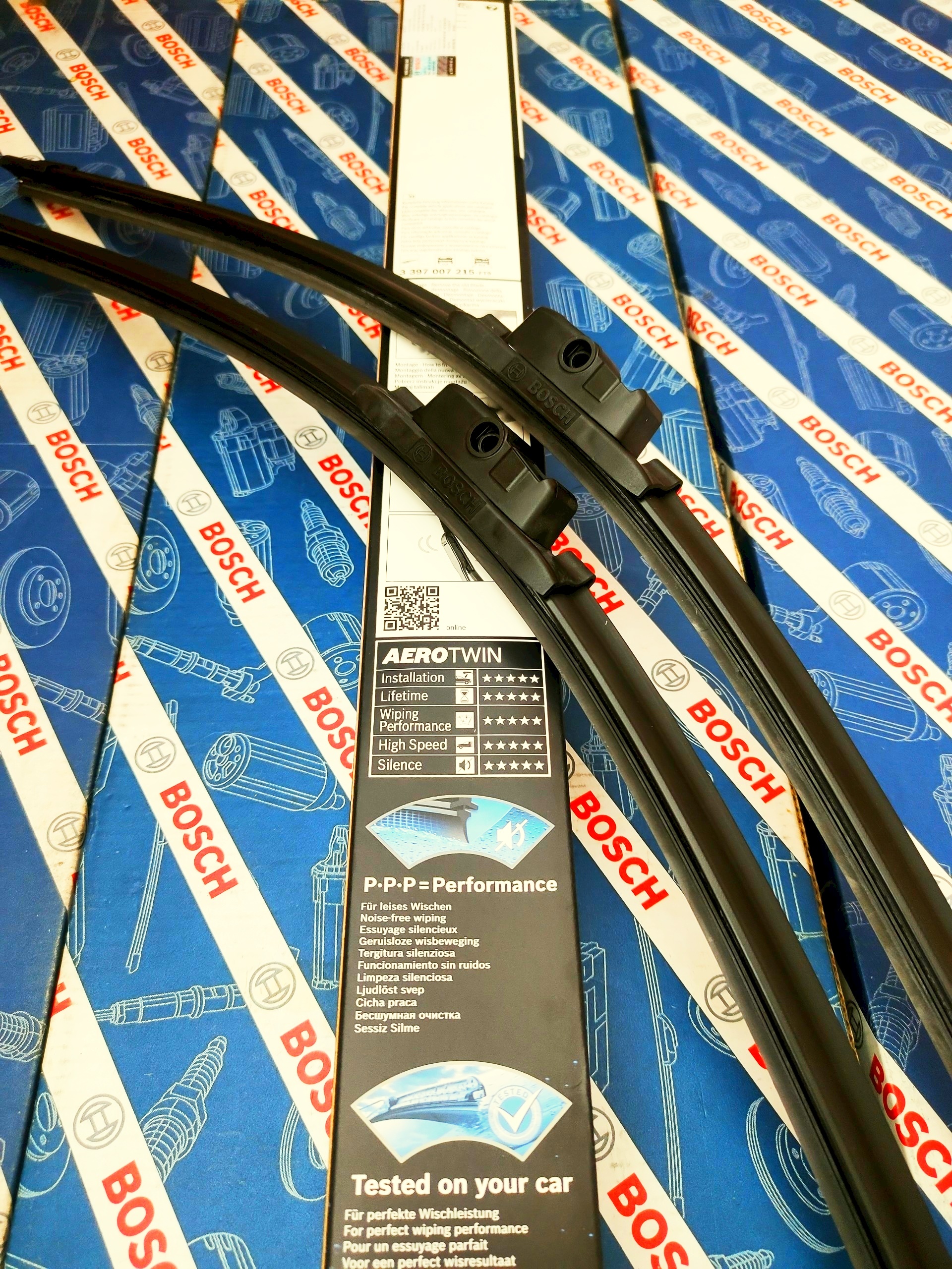 BỘ GẠT MƯA BOSCH AEROTWIN SET MERCEDES C180 C200 C230 C240 C250 C300 24X24