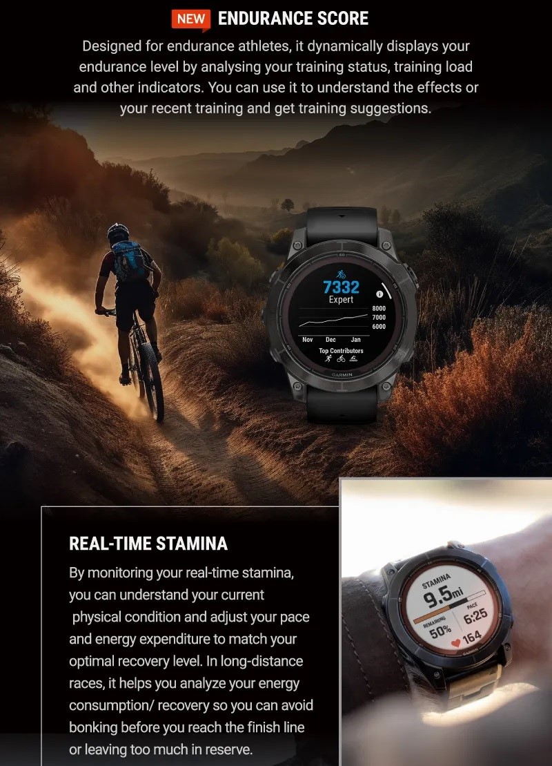 Đồng hồ Thông Minh Garmin fēnix 7S Pro Sapphire Solar (Black) - Hàng Chính Hãng